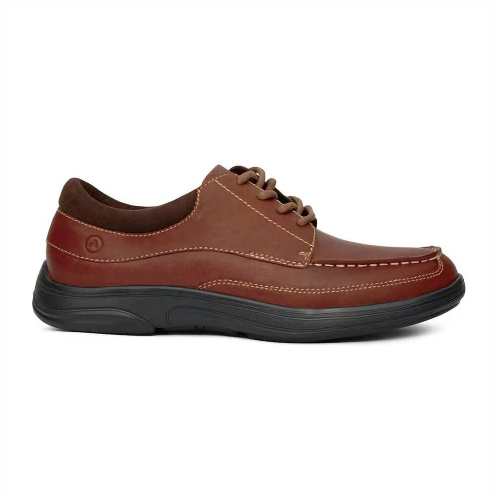 NEW ANODYNE men's no. 30 casual dress shoes in whiskey